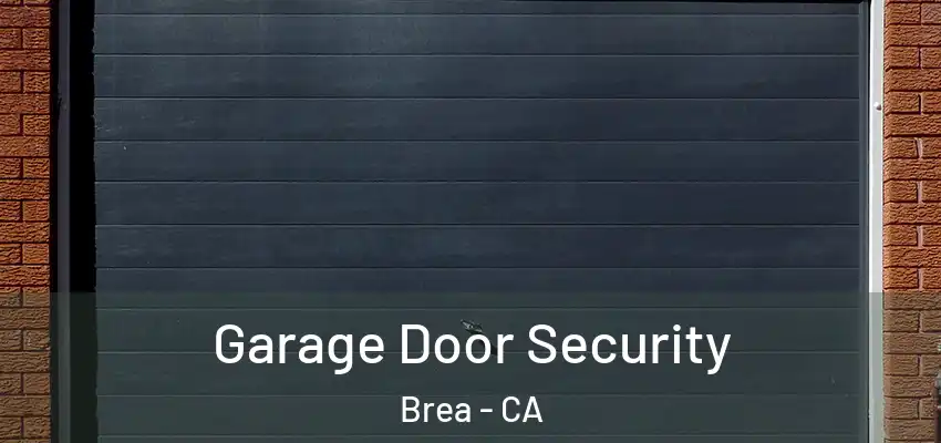 Garage Door Security Brea - CA